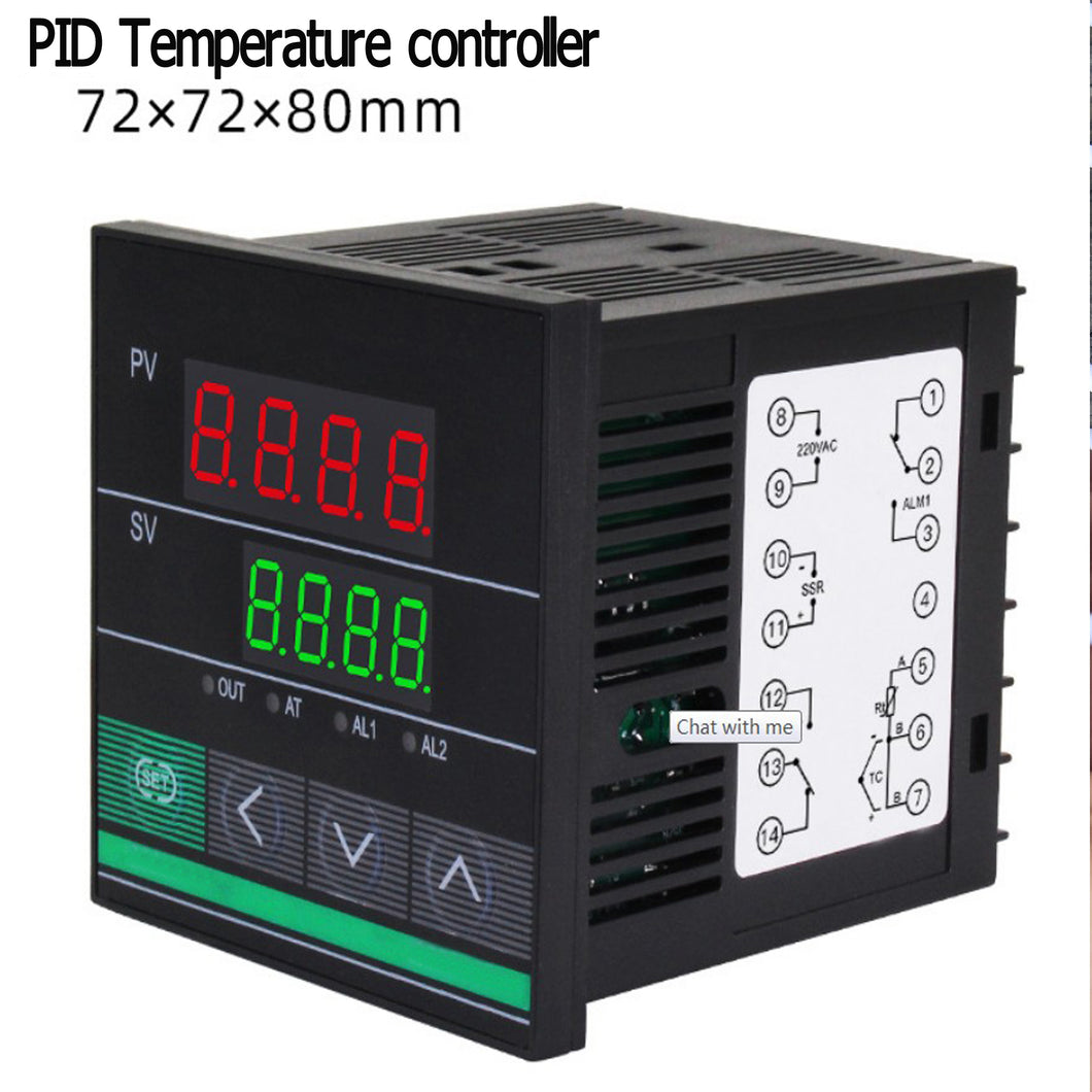 Temperature probe and temperature controller with wire for polyurethane machine